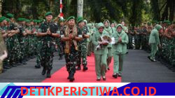 Kunjungan Kerja Danrem 044/Gapo di Makodim 0403/OKU