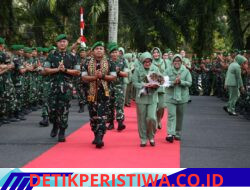Kunjungan Kerja Danrem 044/Gapo di Makodim 0403/OKU