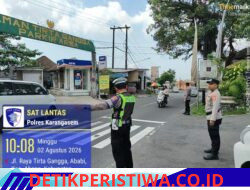 Pastikan Situasi Kawasan Wisata Kondusif, Sat Lantas Berikan Pengamanan di Obyek Wisata Tirtagangga