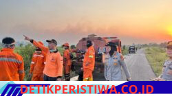 Polres Ogan Ilir Turun Langsung Padamkan Karhutla, Kapolres Pimpin Mitigasi di Sejumlah Titik Hotspot