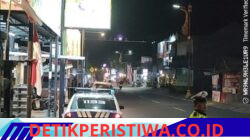 Melalui Blue Light Patroli Barcode,  Unit Turjagwali Sisir Jalan Ahmad Yani 