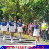 Semarakkan HUT RI Ke-81, Kapolsek Bebandem Kawal Langsung Lomba Gerak Jalan Tingkat SMP dan SMA/SMK