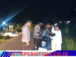 Ciptakan Rasa Aman di Wilayah Hukumnya, Polsek Rambang Intensifkan Patroli Malam Hari