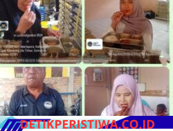Polres OKU Timur Salurkan Makan Bergizi Gratis Sebanyak 2. 498, di Kecamatan Bunga Mayang