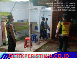 Pastikan Objek Vital dan Pemukiman Warga Kondusif, Polsek Bebandem Intensifkan KRYD Patroli Barcode