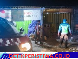 Cegah Tindak Kejahatan pada Malam Hari, Polsek Bebandem Gelar Blue Light Patrol Sasar Jalur Rawan dan Objek Vital