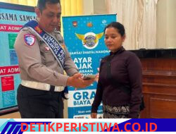 Permudah dan Percepat Masyarakat dalam Proses Samsat, Polres Karangasem Sosialisasikan Aplikasi Signal Samsat