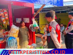 Perkuat Sinergi, Personel Polda Bali Sambangi Warga dan Pedagang Melalui Operasi Pekat Agung 