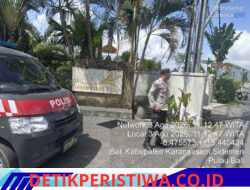 Melalui Patroli Barcode, Personil Polsek Sidemen Menjaga Situasi Agar Tetap Kondusif 