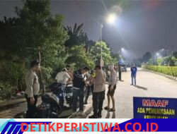 Waspada! Polsek Pinang Gelar Razia Antisipasi Kejahatan Jalanan