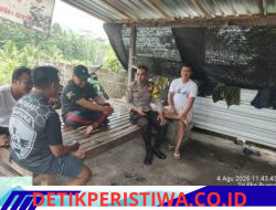 Melalui Giat Cooling System  Bhabinkamtibmas Desa Tri Eka Buana Sambangi Warga Binaan,  Berikan Pesan Kamtibmas 