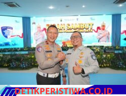 PT Jasa Raharja (Persero) Kantor Wilayah Utama DKI Jakarta Hadiri Pisah Sambut Direktur Lalu Lintas Polda Metro Jaya