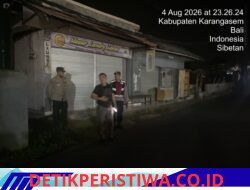 Tingkatkan Harkamtibmas, Personel Polsek Bebandem Gelar Patroli Barcode di Wilayah Hukum Kecamatan Bebandem
