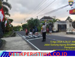 Rutinitas Strong Point, Personel Polsek Rendang Atensi Keselamatan Kegiatan Masyarakat dan para Pelajar 