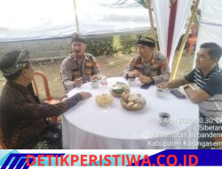 Keharmonisan Kapolsek Bebandem, saat Hadiri Upacara Pitra Yadnya di Dua Lokasi  ​KARANGASEM |