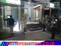 Tingkatkan Harkamtibmas, Polsek Bebandem Gelar KRYD Patroli Barcode dan Pengawasan Objek Vital