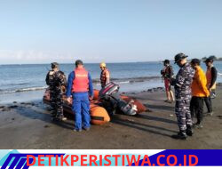 Nelayan Diduga Terjatuh di Perairan Medewi, Memasuki Hari Kelima Operasi SAR, Tim Gabungan Maksimalkan Pencarian 