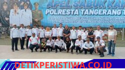 Pokdarkamtibmas Resor Kab Tangerang Hadir Dalam Kegiatan Apel Sabuk Kamtibmas Polresta Tangerang Tahun 2026