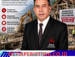 Ketua Umum Relawan Peduli Rakyat Lintas Batas Usulkan Dana Rehab-Rekon Pascabencana di Aceh Dikelola Langsung Pemerintah Pusat