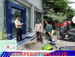 Melalui Patroli Barcode, Personil Polsek Sidemen Perketat Pengawasan Oyek Vital dan Pusat Keramaian