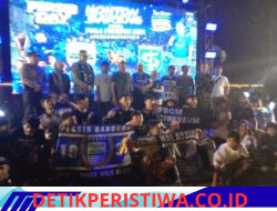 Semarak Nobar Final Piala Presiden 2026, Warga Majalengka Guyub Dukung Persib di Saung Nganteur Kahayang