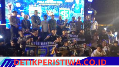 Semarak Nobar Final Piala Presiden 2026, Warga Majalengka Guyub Dukung Persib di Saung Nganteur Kahayang