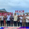 Komandan Lanal Nias Dampingi Gubernur Sumut Bobby Nasution Tinjau Fasilitas Kesehatan dan Budidaya Rumput Laut di Nias Utara