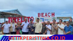 Komandan Lanal Nias Dampingi Gubernur Sumut Bobby Nasution Tinjau Fasilitas Kesehatan dan Budidaya Rumput Laut di Nias Utara