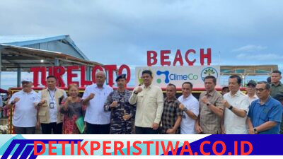 Komandan Lanal Nias Dampingi Gubernur Sumut Bobby Nasution Tinjau Fasilitas Kesehatan dan Budidaya Rumput Laut di Nias Utara