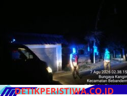 Berikan Rasa Aman dan Nyaman Dini Hari, Polsek Bebandem Gelar Blue Light Patrol Menyasar Pemukiman hingga Objek Vital