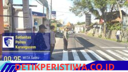 Pastikan Kawasan Wisata Kondusif, Sat Lantas Berikan Pengamanan di Obyek Wisata Tirtagangga