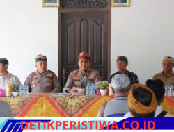 Pererat Sinergi Harkamtibmas, Polres Karangasem Gelar Pembinaan Sabuk Kamtibmas di Dangin Sema II