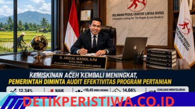 Kemiskinan Aceh Kembali Meningkat, Pemerintah Diminta Audit Efektivitas Program Pertanian