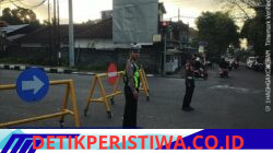 Pastikan Car Free Day Berjalan Lancar, Sat Lantas Polres Karangasem Amankan Jalur  Jalan Veteran
