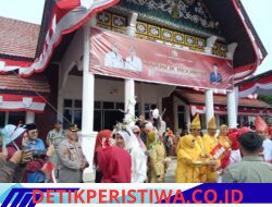 8.932 Pelajar Meriahkan Karnaval Pawai Budaya HUT ke-81 RI di Takengon, Wakapolres Aceh Tengah Turut Hadir