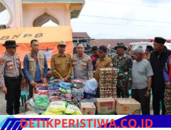 Korban Kebakaran Jeget Ayu Dapat Bantuan Sembako dan Layanan Kesehatan dari Polres Aceh Tengah