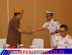 Danlanal Bintan Hadiri Peringatan Hari Veteran Nasional Tahun 2026 Tingkat Provinsi Kepulauan Riau