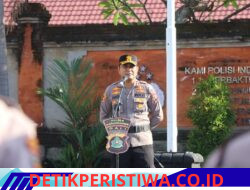 Pimpin Apel Jam Pimpinan, Kapolres Karangasem Tekankan Pemetaan Konflik dan Kesiapan Pengamanan Gerak Jalan