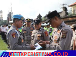 Pastikan Disiplin dan Integritas Personel Tetap Terjaga, Bid Propam Polda Bali Gelar Gaktibplin
