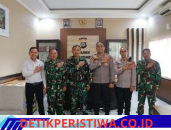 Sinergitas TNI-Polri, Kapolres Karangasem Terima Kunjungan Silaturahmi Dandim 1623/Karangasem yang Baru