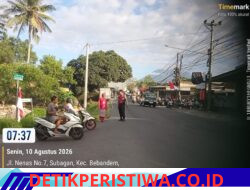 Polsek Bebandem Terjunkan Personel Gabungan, Amankan Rangkaian Kegiatan Aci Usaba Sri Desa Adat Bungaya