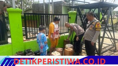 Kapolda Sumsel Hadirkan Solusi Air Bersih, Sumur Bor Bantu 250 KK di Sukajaya Palembang