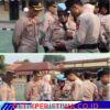 Polres Oku Timur Melaksanakan Pemeriksaan Kelengkapan Diri Anggota Dan Situs Judi Online Pada HP