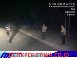 Antisipasi Gangguan Kamtibmas, Polsek Bebandem Gencarkan Patroli Barcode di Wilayah Hukumnya