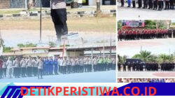 Brigjen Pol. Murry Miranda, S.I.K., M.H., Pimpin Apel di Mapolres Belitung Timur.