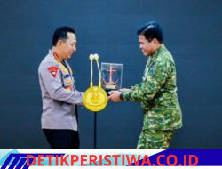 Kapolri Bersama Menko Polkam dan Pimpinan Lembaga Negara, Perkuat Kebersamaan di Mabes TNI AL
