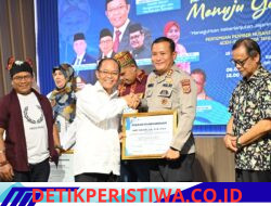 Kapolres Bireuen Terima Penghargaan sebagai Inisiator Penggerak Literasi Digital Kamtibmas Tahun 2026