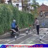 Pastikan Kelayakan dan Kemampuan Berkendara, Personil Lantas Awasi Pelaksanaan Praktek Uji Kemahiran Mengemudi Bagi Pemohon SIM Baru