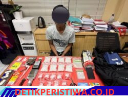 Nekat Edarkan Narkoba, Seorang Pria Asal Jember di Amankan Ditresnarkoba Polda Bali