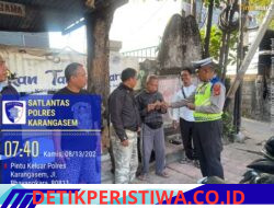 Perkuat Sinergi, Unit Kamsel Sat Lantas Polres Karangasem Undang Komunitas Ojek Ogama